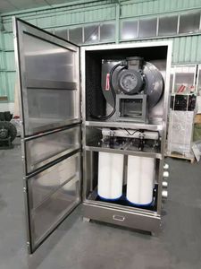 Nouveau système de collecte de poussière industriel CNC YORKTECH YKM-8000, forte puissance d'aspiration 7,5 kW, volume d'<span class=keywords><strong>air</strong></span> 8000 m³/h, filtration à 99,9 % - Product Image 2