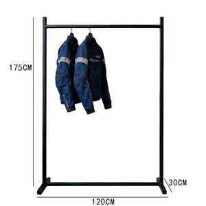Soporte <span class=keywords><strong>de</strong></span> exhibición lateral negro para <span class=keywords><strong>ropa</strong></span> <span class=keywords><strong>de</strong></span> motocicleta, estante <span class=keywords><strong>de</strong></span> almacenamiento para trajes <span class=keywords><strong>de</strong></span> motociclista y equipo <span class=keywords><strong>de</strong></span> motocicleta - Product Image 5
