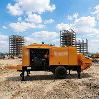 Bomba de Concreto Diésel MINLE HBTS80-16-176R con Sistema de Control PLC Rexroth Hydraulics de Alta Eficiencia 50-85M/H para Minería y Presas