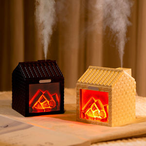 Humidificador Ultrasónico Charcoal House con Aromaterapia y Luz Nocturna, Portátil, Alimentado por USB, Bajo Ruido, para Oficina/Hogar - Product Image 1