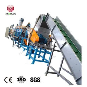 Plastic PP Things HDPE Sheet Freezer Bag Reusing Washing Recycling Machine Line