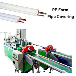 Machine de revêtement de tuyaux d'<span class=keywords><strong>isolation</strong></span> en mousse PE (double) Machine de tuyaux de climatisation Machine de tuyaux de climatisation - Product Image 1
