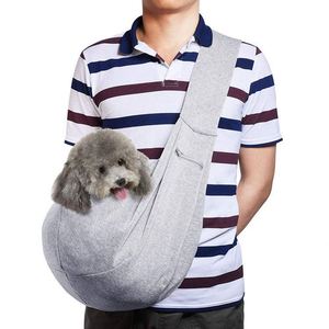 BSCI Factory Small <b>Pet</b> Dogs Cats Animals Hands Free <b>Sling</b> Carrier with Pocket Reversible Outdoor Puppy Travel Bag - Product Image 5