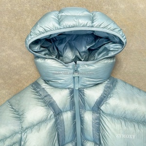 Custom Design Winter Wear <b>Warm</b> Oversized Puffy Puffer <b>Jackets</b> <b>Men</b> Streetwear Hoody Down Coat Lightweight Waterproof Down <b>Jackets</b> - Product Image 6
