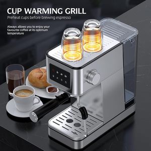 Cafetera Espresso 2 en 1 de Grado Comercial, Alta Presión de 19 Bares, Cafetera Eléctrica Doméstica con Espumador de Leche - Nueva Llegada - Product Image 3