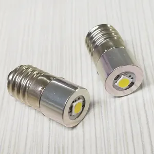 E10 LED Flashlight Torch Bulbs 1W 3V Epistar Chips Aluminum Body Head Lamp Bulb