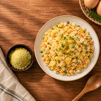 Condimento en Polvo Premium para Arroz Frito, con Sabor a Pollo y Tomate, para Restaurantes, a Granel, Potenciador de Sabor Umami para Fideos y Platos Salteados