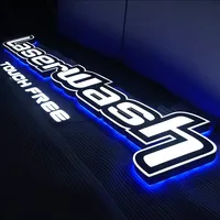Letras de Canal LED Acrílicas 3D Personalizadas de Fabricante Confiable GFace, Letreros Exteriores Resistentes a la Intemperie con Iluminación Frontal para Marca Minorista