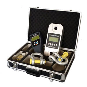 Medidor de carga de guindaste, balança de pesagem digital de segurança com embalagem de liga de aço e dinômetro - Product Image 1