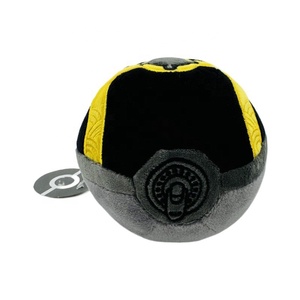 Vente en gros d'usine, jouet en peluche de 12 cm, <span class=keywords><strong>Poké</strong></span> Ball en peluche rouge, bleu, violet, noir pour enfants - Product Image 5