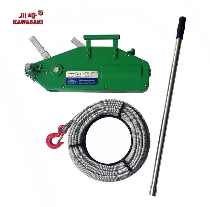 Wire Rope Hand KAWASAKI Wire Rope Hand Tirfor - 0.8ton to 5.4ton Capacity
