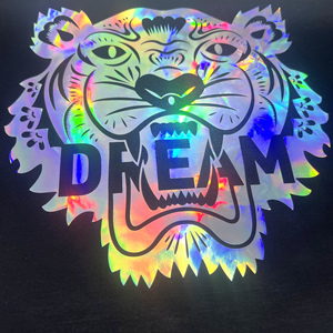 Yunshang tùy chỉnh dtf phản chiếu HTV Vinyl truyền nhiệt vật liệu đặc biệt Vinyl chuyển in ấn cho T-shit - Product Image 6