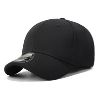 Casquette de baseball structurée à 6 panneaux vierge OEM en sergé de coton premium pour les grossistes, usine BSCI, logo personnalisé, faible MOQ, prix compétitif