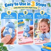 DB05 Jouets de lecture interactifs amusants, cartes flash parlantes, jouets éducatifs pour enfants, pour l'éducation précoce Montessori