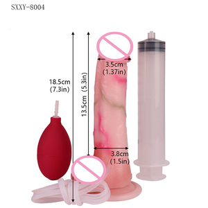 SXXY véritable gode éjaculateur avec ventouse forte Silicone liquide réaliste grand Plug Anal éjactif pour femmes adultes hommes - Product Image 1