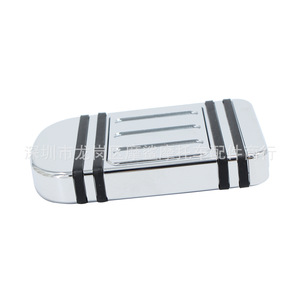 Couvercle de levier de frein en aluminium Moshark, électroplaqué noir, pour modification Harley Davidson - Product Image 1