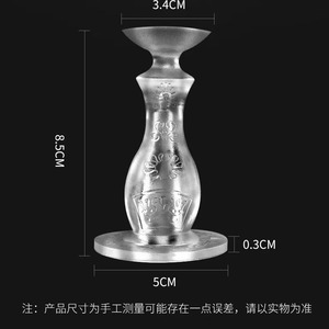 Silicone Door Catcher Transparent <b>Small</b> <b>Suction</b> <b>Cup</b> Floor Mount Waterproof Bathroom Door Stop - Product Image 4