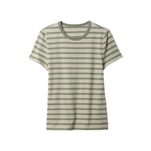 เสื้อยืดแขนสั้นลายทางคลาสสิกสำหรับผู้ชาย พร้อมลวดลายแนวนอนและผ้าฝ้ายเนื้อนุ่มสำหรับสวมใส่สบายๆ ในชีวิตประจำวันและสวมใส่ได้ตลอดกาล - Product Image 1