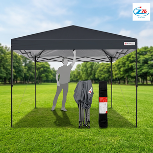 Carpa de Camping Tipo Remolque Z76 de Verano, de Poliéster, Una Habitación, Impermeable - Product Image 2