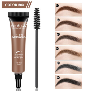 Tinte de <span class=keywords><strong>Cejas</strong></span> de 6 Colores, Resistente al Agua, Juego de Brochas de Maquillaje, Intensificador de Color Marrón, Crema para <span class=keywords><strong>Cejas</strong></span>, <span class=keywords><strong>Pintura</strong></span> Cosmética - Product Image 5