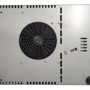 Electrodomésticos de Cocina Integrados en la Encimera, 2 Hornillas Dobles Híbridas, Estufa Eléctrica de Cerámica para Camping - Product Image 5