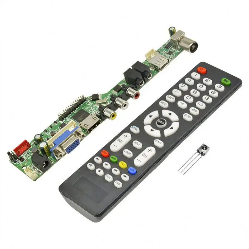 Universal LCD Controller Board Resolution TV Motherboard VGA AV USB Interface Driver Board Drive Control Module