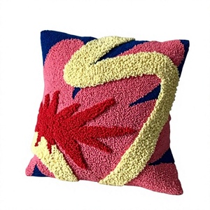 Custom Handmade Indian Cotton Luxury Woven Tufted <b>Sofa</b> Cushion Cover Household <b>Pillow</b> Cases Eco-Friendly Custom OEM Wholesale - Product Image 1