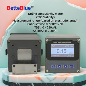 Betteblue Waterkwaliteit <span class=keywords><strong>Tester</strong></span> 0-20us/Cm 0-18.18mΩ 0.6mpa Npt3/4 Draad Geleidbaarheid/Tds/Soortelijke Meter - Product Image 3