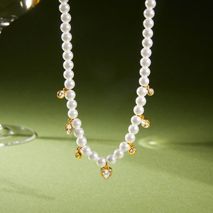 Collar de Perlas con Forma de Corazón, Grado AAA, Joyería para Mujer de Uso Diario, Origen Jinhua - Product Image 4