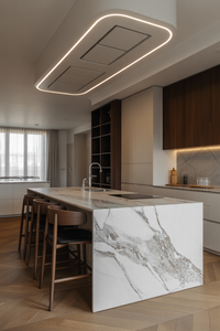 Gabinetes <span class=keywords><strong>de</strong></span> <span class=keywords><strong>Cocina</strong></span> <span class=keywords><strong>Modernos</strong></span> <span class=keywords><strong>de</strong></span> Estilo Antiguo, Sin Tiradores, <span class=keywords><strong>de</strong></span> Primera Calidad, Madera <span class=keywords><strong>de</strong></span> Nogal, Contrachapado, Encimera <span class=keywords><strong>de</strong></span> Mármol, Revestimiento Integrado, <span class=keywords><strong>Electrodomésticos</strong></span> Integrados - Product Image 6