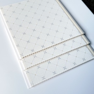 <span class=keywords><strong>PVC</strong></span>壁パネル大理石防水耐火装飾材料<span class=keywords><strong>PVC</strong></span>天井パネル内装用 - Product Image 2