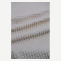 Tissu en velours côtelé 100 % polyester tricoté chaîne 150D extensible à rayures 4,5 fils, motif maïs, pour canapé et jouet