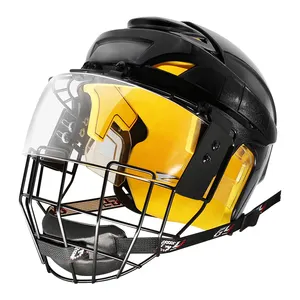 Chất lượng cao Ice Hockey Mũ bảo hiểm lồng dismountable visor và lồng hai-in-one Ice Hockey Player Mũ bảo hiểm lồng