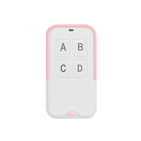 Télécommande RF RKING pour porte de garage, 4 boutons, duplicateur 433/315 MHz, code roulant, en plastique ABS, portée 100 m, modèle