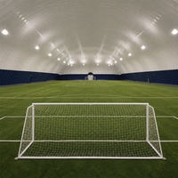 Structure de dôme sportif à membrane gonflable en PVDF pour les installations de football, de tennis et de basketball
