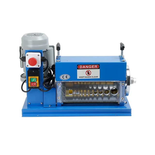 Electric Multi-hole Wire Stripper 1.5-38mm Scrap Copper Cable Peeling Machine Automatic Wire Stripping Equipment