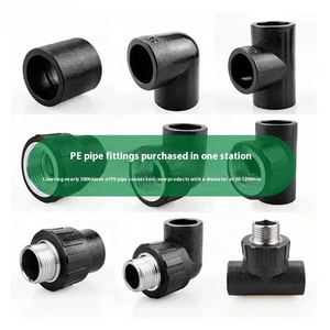 Áp Lực Cao 20Mm HDPE Pe100 Nhựa Ổ Cắm Fusion Bằng <span class=keywords><strong>Tee</strong></span> 3-Cách Khuỷu Tay Bề Mặt Mịn Hàn Phụ Kiện Đường Ống Làm Bền - Product Image 2