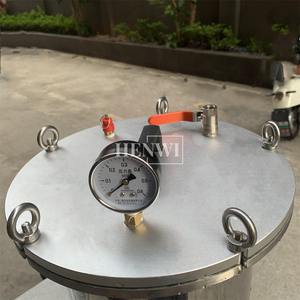Henwi semi automático uma máquina de enchimento principal da seringa do gel com vácuo e pressão para o uso médico e do laboratório - Product Image 4