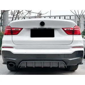 Diffuseur de pare-chocs arrière pour X4 F26 M Sport 2014-2018, lame de spoiler, plaque de protection, garniture extérieure, canards, kits carrosserie, pièces automobiles - Product Image 6