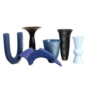 Vase en céramique de style japonais Ikebana, plateau à fleurs, Kenzan, ustensiles pour arrangement floral, fleurs autoportantes, dessin à la main, décoration - Product Image 4