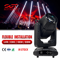 Projecteur laser à tête mobile 260W étanche IP65 pour extérieur, idéal pour les clubs, concerts et spectacles de groupes