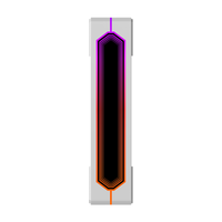 Ventilador de Refrigeración AntarcChill Grande de 120 mm RGB ARGB, Enfriador de CPU Silencioso de Bajo Precio para Caja de PC, Disipador de Calor de Plástico Colorido con LED