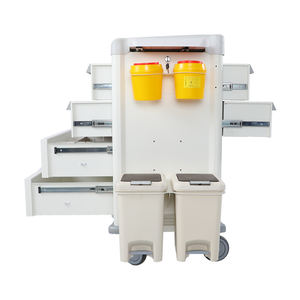 Troli <span class=keywords><strong>Defibrillator</strong></span> Medis Darurat Rumah Sakit HOCHEY, Troli Kecelakaan, Troli Obat untuk Penggunaan Rumah Sakit, Troli Utilitas - Product Image 5