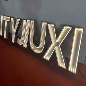 Miroir néon Infinity multicouche personnalisé Logo illuminé Miroir abîme en acrylique Mini Lettres Enseignes néon infinies - Product Image 3