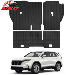 Compatible con Honda CR-V 23-26, 3 piezas, tapetes de respaldo de TPE, protector de asientos traseros para todo tipo de clima - Product Image 4