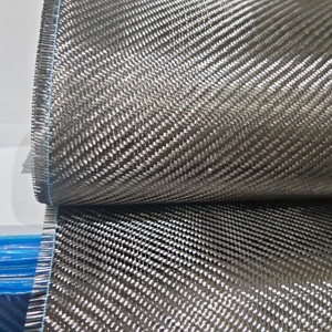 Tela de Fibra de Carbono de 110 Pulgadas, Tejido Twill 3K, 200 G/m, Ligera, Brillante, Teñida en Negro, Resistente a Desgarros, para Uso Industrial y Automotriz - Product Image 6