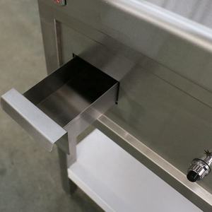 Restaurante comercial Equipo de cocina de acero inoxidable Plancha de gas Parrilla Placa Teppanyaki Plancha - Product Image 5