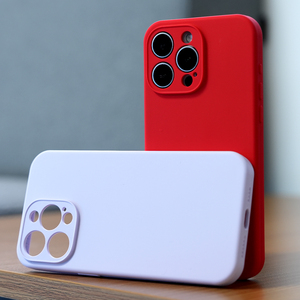 เคสซิลิโคน S001 สำหรับโทรศัพท์มือถือ iPhone 11 12 13 14 15 16 17 Pro Max เคสซิลิโคนเปล่า - Product Image 2