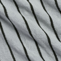 Peignoir en coton éponge respirant à rayures, col châle, logo personnalisé, très absorbant, chaud, peignoir de luxe