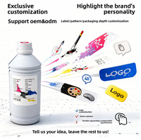 Nouvelle encre textile blanche DTF pour Epn DX5 XP600 4720 I3200 Etc modèles de tête d'impression transfert Dtf pour T-shirt coupe en fibre chimique en nylon